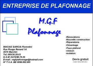 Mgf Plafonnage
