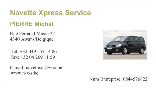 Navette Xpress Service